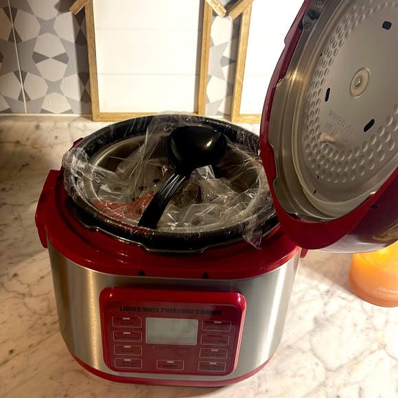 Kitchen Living Well Pressure Cooker Brand New Poshmark
